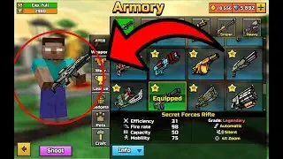 What if Herobrine was Added in Pixel Gun 3D ???