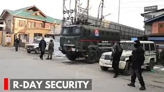 Tight Security Across Kashmir Ahead Of Republic Day