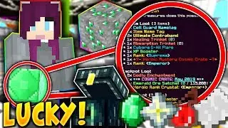 OPENING 2 LOOTBOX: RAYGUN! *CRAZY LUCK* | COSMIC PRISONS #11 (Minecraft PRISONS)