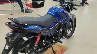 2022 HERO Glamour Xtec BS6 New blue color Full walkaround !! best looking !!