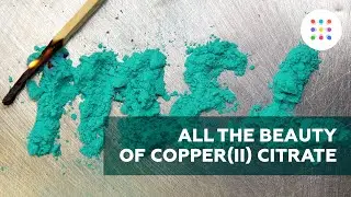Copper(II) citrate: synthesis and decomposition