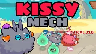NEW RANK 1 AXIE KISS WITH DUALBLADE COMBO | AXIE INFINITY CLASSIC