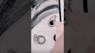 mike wazowski sasuke style #pencildrawing #viralshorts #anime