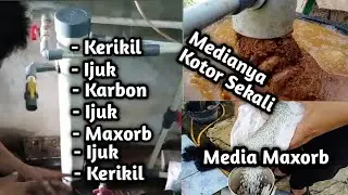 Maxorb Media Filter Untuk Air Zat Mangan, Zat Besi dan Menjernihkan Air