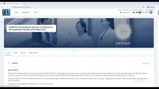 How to Check your NEBOSH IGC Course Completion Status on Learning Management System (LMS)