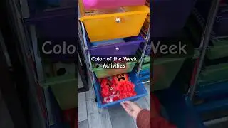Color of the Week Activities Learning Through Play Hands On Learning At Home Preschool Homeschool