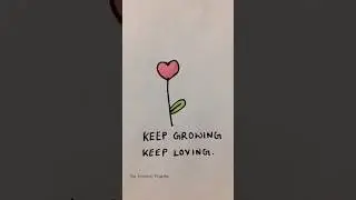 Cute Doodle Idea in few seconds 💗 #cute #artshortsvideo #bujoinspire #bulletjournal #satisfyingvideo