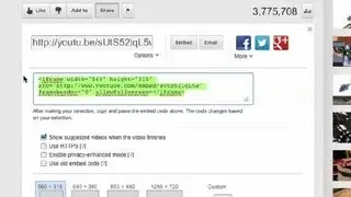 How to Use YouTube Embed Codes on Quizilla : HTML Tutorials