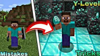 How To Find DIAMOND'S In Minecraft PE & java 1.21 & 1.22 (HINDI) | Minecraftdiamond mining tips!