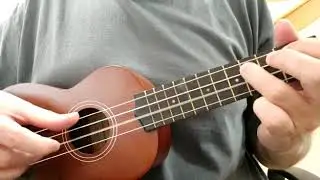 Riptide ukulele solo