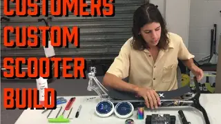 CUSTOMERS CUSTOM SCOOTER: Built by Reece Jones!