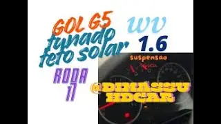 wv gol  g5 tunado teto solar top