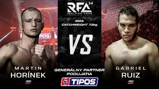 Martin HOR&Iacute;NEK VS Gabriel RUIZ (MMA) | RFA 24 BRATISLAVA