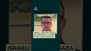 Israeli ban on Gaza aid groups is &ldquo;going to be catastrophic&rdquo;