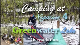 Greenwater Lake Provincial Park Camping @ -4 | 4K res  #greenwaterlakes #wintercamping #saskatchewan