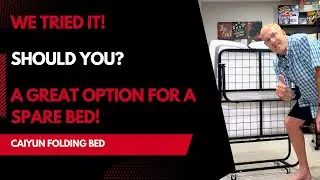 Caiyun Folding Bed - A Great Option For A Spare Bed!