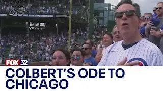 Stephen Colbert sings ode to Chicago on The Late Show