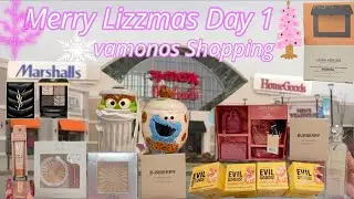 LIZZMAS DAY 1 ✨🎄🎀 VAMONOS TO TJMAXX & MARSHALL'S SHOPPING