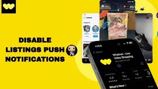 How To Disable Listings Push Notifications On Whatnot App | Step By Step