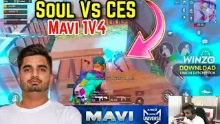 Soul Vs CES | Mavi 1v4 | Soul Scrims | Soul Highlight