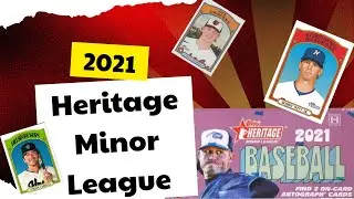 2021 Topps Heritage Minor League