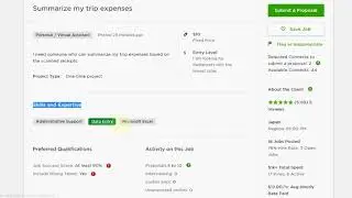 Upwork - B to Z - Unclear Job Description