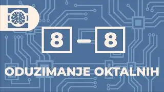 OIKT - 21. Oduzimanje oktalnih brojeva