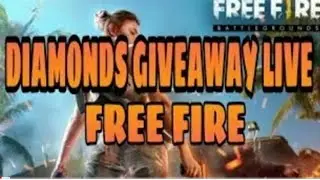 DIAMONDS GIVEAWAY AT 2830 SUBSCRIBER'S !! FREE FIRE MOBILE STREAMER LIVE