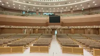 광주동명교회 새로운 예배당