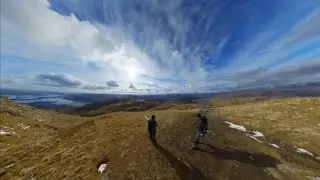 Ptarmigan ridge on the 24th of March 2024