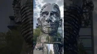 Kafka rotating head (Prague) #kafka #head #rotate