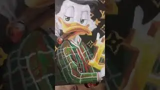оцените картину от 1 до 10#donald#duck#drawing