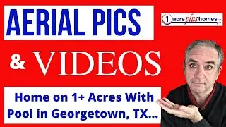 Custom home on acreage with fantastic pool for sale in Georgetown TX.