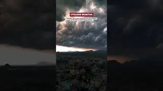 Cyclone Montha | #viral #trending #shortsviral #shorts #shortsfeed #reels ##cyclone #ytshorts #video