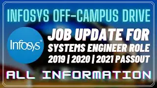 Infosys Off-Campus Drive For 2019, 2020, And 2021 Batches | Selection Process & Test Pattern