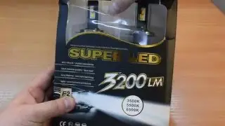 Обзор светодиодных ламп  Н4 SUPER LED F2 на основе LED Philips Luxeon MZ