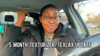 REAL UPDATE: 5 Months Post Texturizer/Texlax After 11 Years Natural (4c hair, 4b hair)
