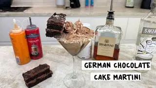 German Chocolate Cake Martini