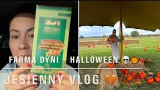 Jesienny vlog 🍁🍂🎃farma dyni,ozdoby na halloween 🎃zakupy,sushi,test dubajskiej czekolady🧡 ivonutka 