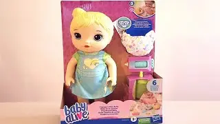 BABY ALIVE - Change n Play Baby- Reuseable Cloth Diaper- Unboxing and Play with Cattien!!!