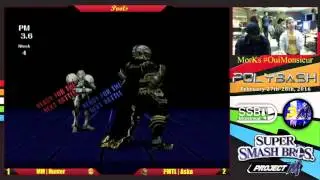 [SSBPM] Pools Singles @ Polybash XVI - PMTL | Aska (Luigi, Ganon) VS MM | Hunter (Samus)