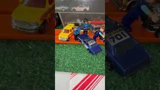 ￼ 68 Mustang had no chance , against gap city Police Department you race you lose your car ￼