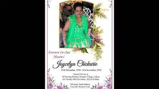 The Funeral of the late Joycelyn Chickurie