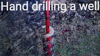 Making a wellpoint using a Baptist Auger