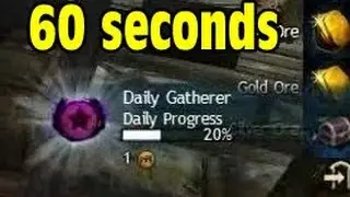 Guild Wars 2 Daily Gatherer in 1 minute