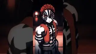 Akaza's Fiercest Battles! 💥 Kimetsu no Yaiba's Fearsome Demon Edit | #Shorts