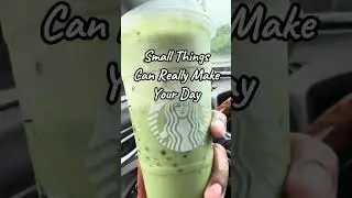 The small things matter