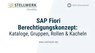 SAP Fiori Berechtigungskonzept (Kataloge, Gruppen, Rollen & Kacheln)