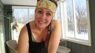 Making a GREEN HOUSE | Sunroom Makeover on a TIGHT Budget