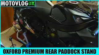 Oxford Premium Rear Paddock Stand - Full Test and Review